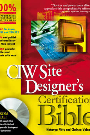 Cover of CIW Site Designer Certification Bible