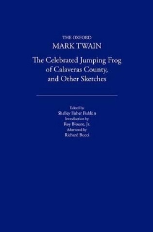 Cover of The Celebrated Jumping Frog of Calaveras County, and Other Sketches (1867)