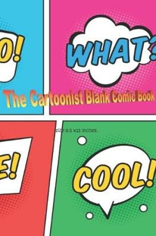 Cover of The Cartoonist Blank Comic Book