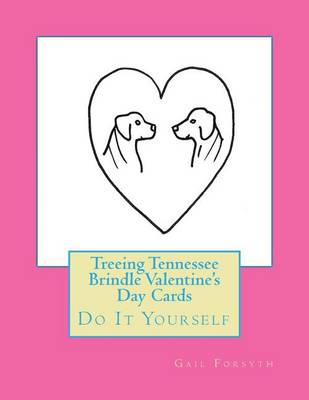 Book cover for Treeing Tennessee Brindle Valentine's Day Cards