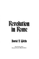 Book cover for Revolution in Rome