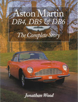 Book cover for Aston Martin DB4, DB5 and DB6