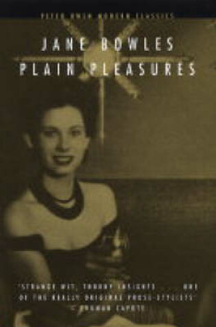 Cover of Plain Pleasures