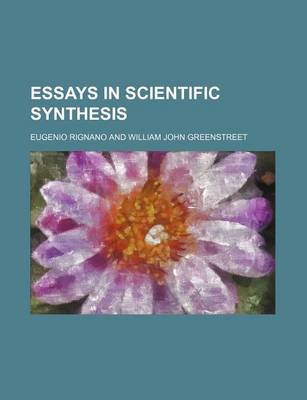 Book cover for Essays in Scientific Synthesis