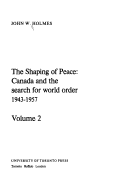 Cover of The Shaping of Peace