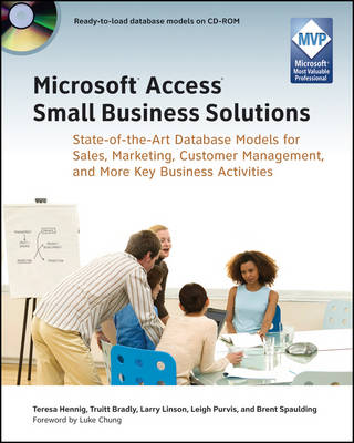 Book cover for Microsoft Access Small Business Solutions