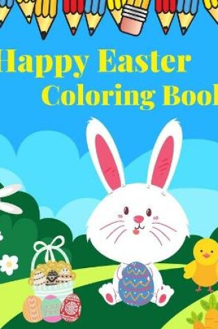 Cover of Happy Easter Coloring Book