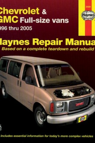 Cover of Chevrolet & Gmc Full-Size Vans (96 - 05)