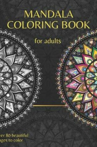 Cover of Mandala Coloring Book For Adults