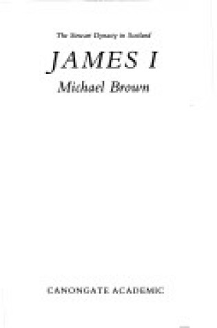 Cover of James I