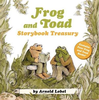 Book cover for Frog and Toad Storybook Treasury