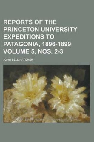 Cover of Reports of the Princeton University Expeditions to Patagonia, 1896-1899 Volume 5, Nos. 2-3