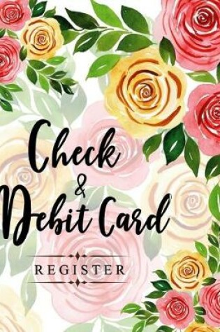 Cover of Check and Debit Card Register