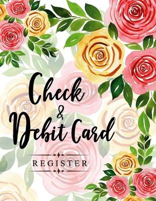Book cover for Check and Debit Card Register