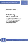 Book cover for Entwicklung Durch Erziehung