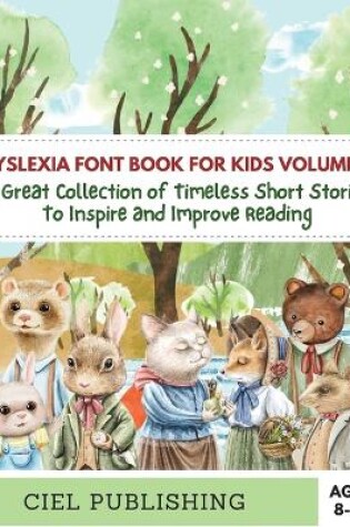 Cover of Dyslexia Font Book for Kids Volume 1