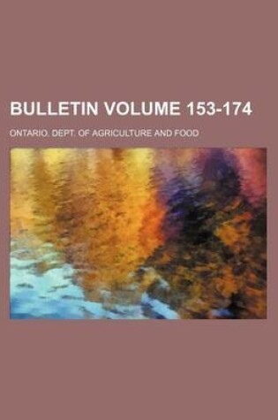 Cover of Bulletin Volume 153-174