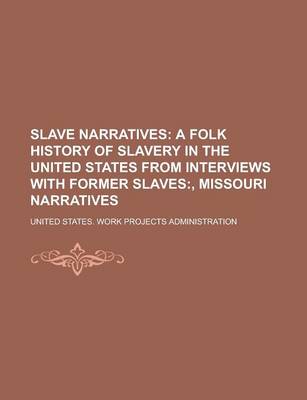 Book cover for Slave Narratives Volume X