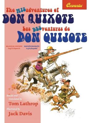 Cover of The Misadventures of Don Quixote Bilingual Edition