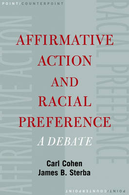 Book cover for Affirmative Action and Racial Preferences