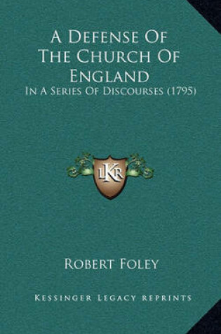 Cover of A Defense of the Church of England