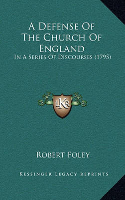 Book cover for A Defense of the Church of England