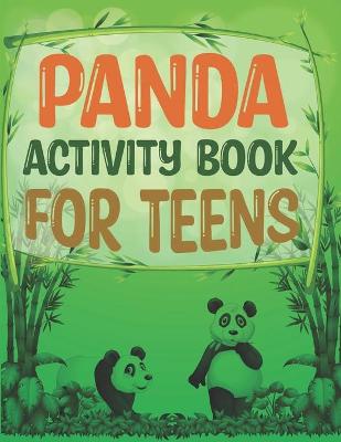 Book cover for Panda Activity Book For Teens