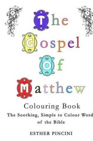 Cover of The Gospel of Matthew Colouring Book