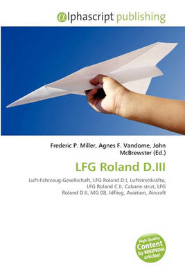 Cover of Lfg Roland D.III