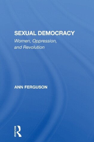 Cover of Sexual Democracy