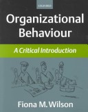 Book cover for Organizational Behaviour