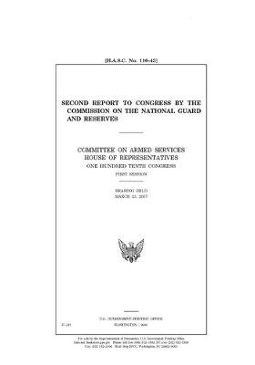 Book cover for Second report to Congress by the Commission on the National Guard and Reserves