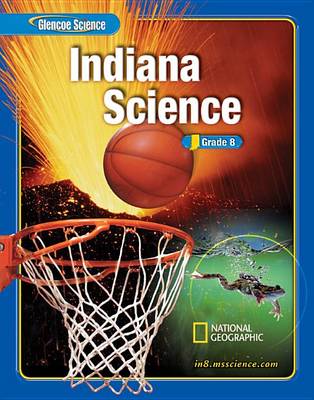 Book cover for Glencoe Science Blue Grade 8 Indiana Edition