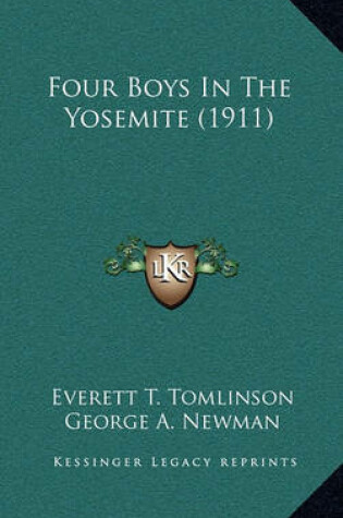 Cover of Four Boys in the Yosemite (1911)