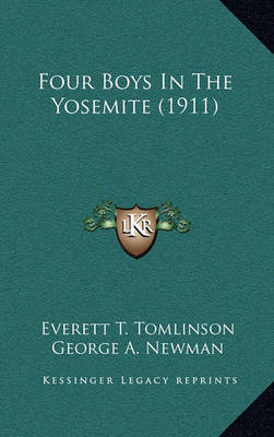 Book cover for Four Boys in the Yosemite (1911)