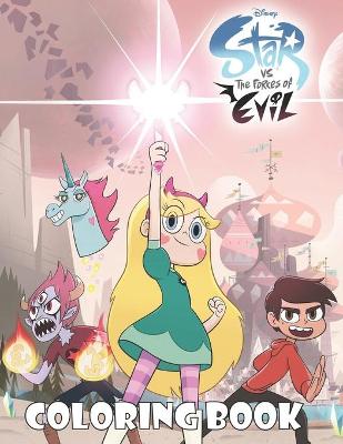 Book cover for Star VS The Forces of Evil Coloring Book