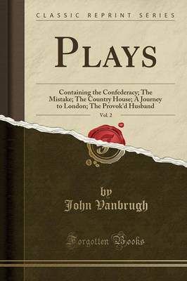 Book cover for Plays, Vol. 2