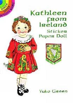 Cover of Kathleen from Ireland Sticker Paper Doll