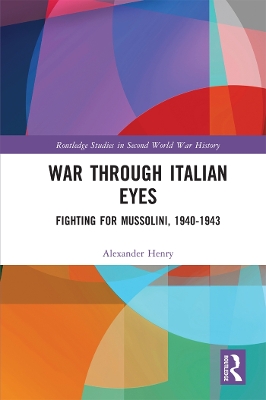 Book cover for War Through Italian Eyes