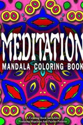 Cover of MEDITATION MANDALA COLORING BOOK - Vol.5