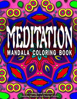 Book cover for MEDITATION MANDALA COLORING BOOK - Vol.5