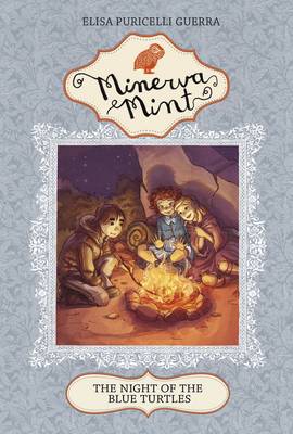 Book cover for Minerva Mint Night of the Blue Turtles