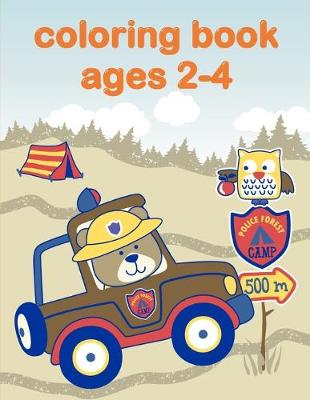 Book cover for Coloring Book Ages 2-4