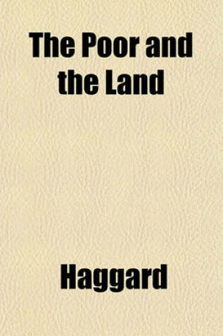 Cover of The Poor and the Land