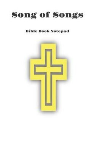 Cover of Bible Book Notepad Song of Songs