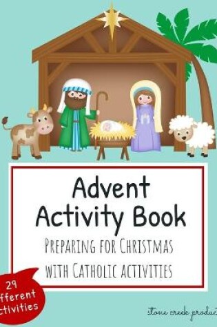 Cover of Advent Activity Book Preparing for Christmas with Catholic Activities