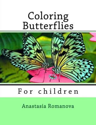 Book cover for Coloring Butterflies