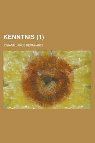 Cover of Kenntnis (1 )