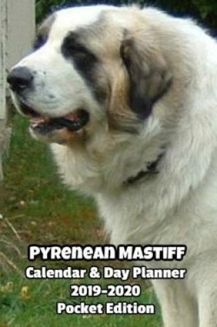 Cover of Pyrenean Mastiff Calendar & Day Planner 2019-2020 Pocket Edition