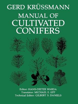 Book cover for Manual of Cultivated Conifers